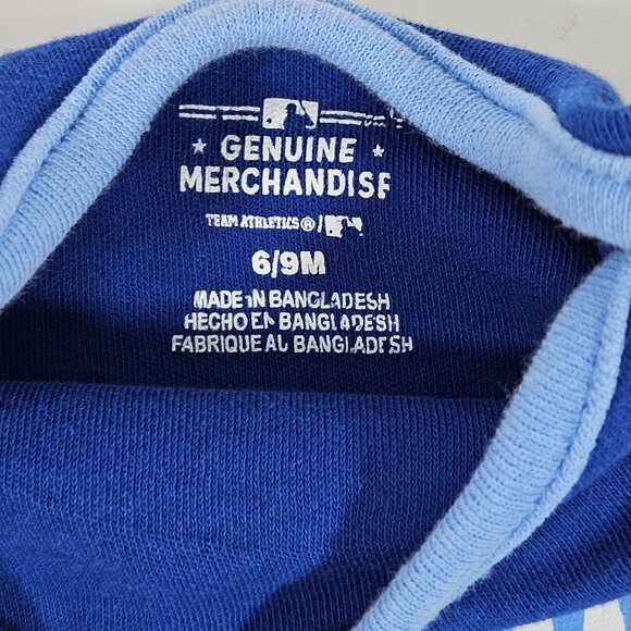 Kansas City Royals Baby Bodysuits Set of 3 MLB Genuine Merchandise sz 6-9 Month - Picture 8 of 9